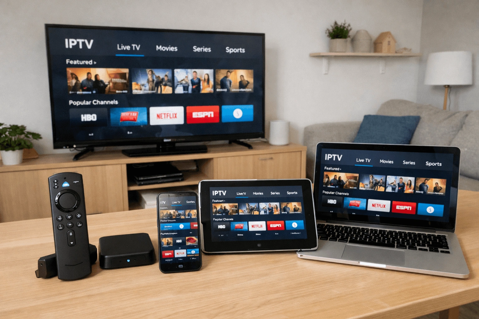 LG Smart TV compatible with IPTV service Malta