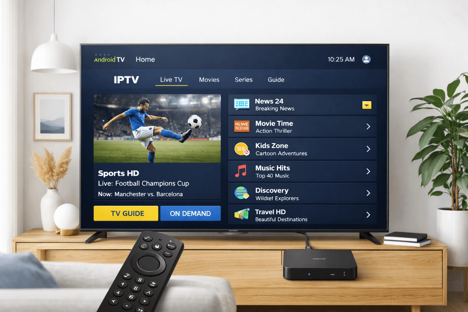 IPTV box Malta Android TV box compatibility