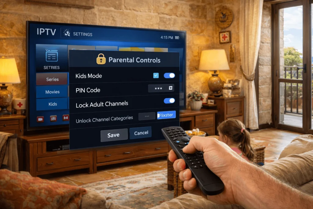 parental controls IPTV Malta
